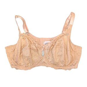 Deesse 42 DD bra lace tan nude natural color B025